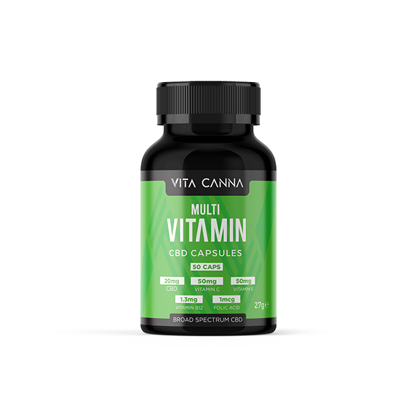 Discount Vita Canna  Broad Spectrum Functional CBD Vegan Capsules - 50 Caps