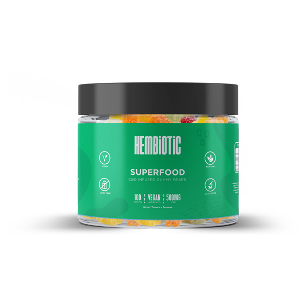 Exclusive Hembiotic  Functional CBD Gummy Bears - 100g