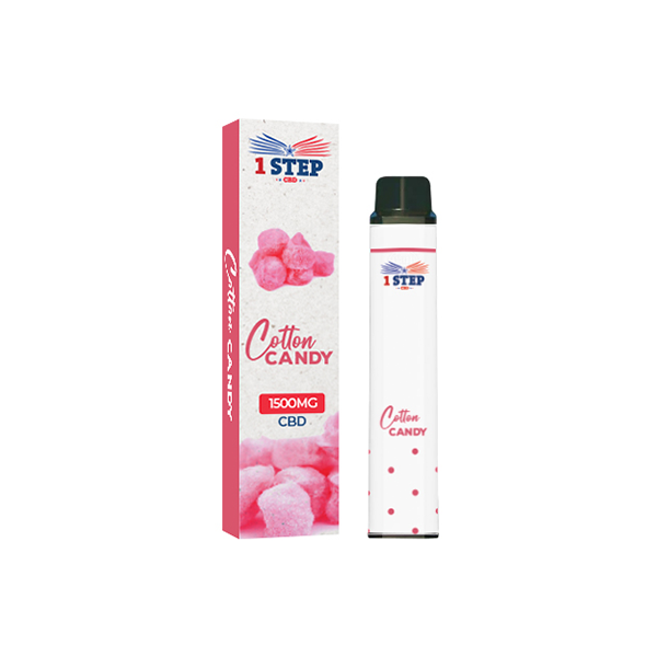 Discount 1 Step CBD  Broad Spectrum Disposable Vape - 8ml