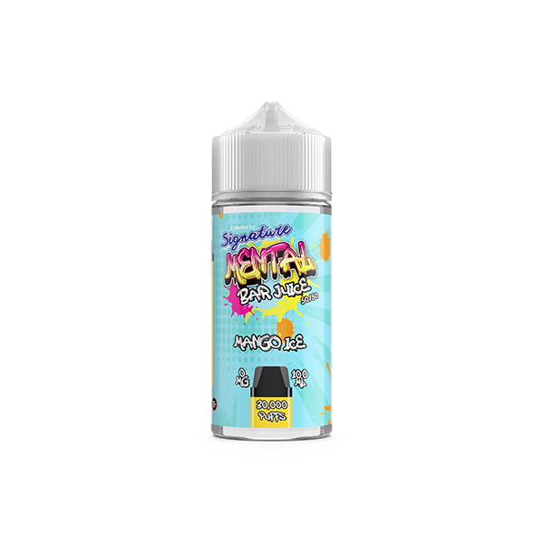 Offer Signature Mental Bar Juice 100ml Shortfill   (50PG/50VG)