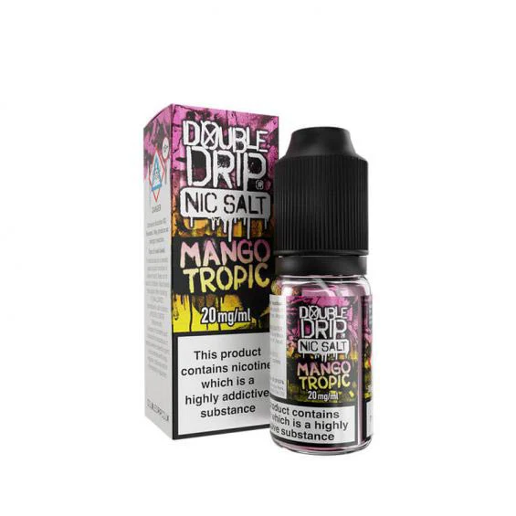 10MG Double Drip 10ML Flavoured Nic Salts E Liquid