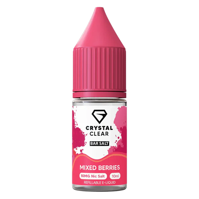 Crystal Clear Bar Salt 10ml 10mg (50VG/50PG)