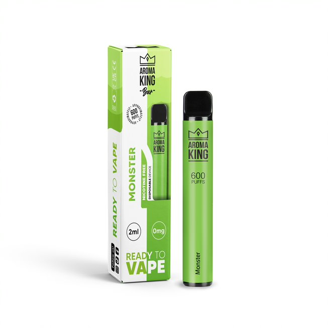 Exclusive Aroma King Bar 600 Disposable Vape Device 600 Puffs