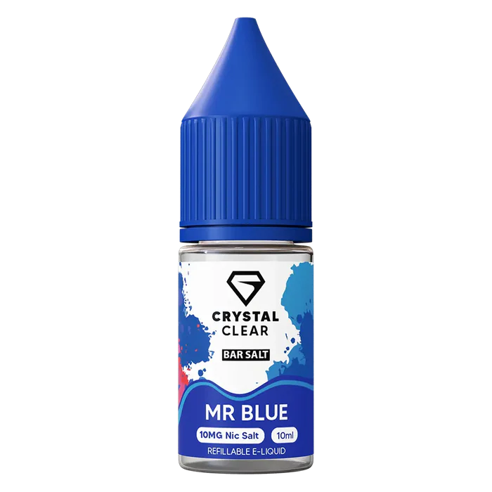 Crystal Clear Bar Salt 10ml 10mg (50VG/50PG)