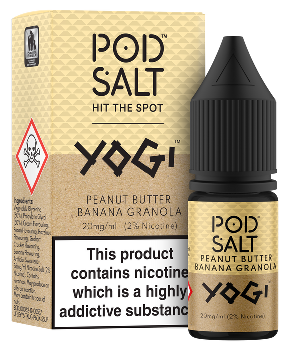 11mg Pod Salt Fusions 10ml Nic Salt (50VG/50PG)