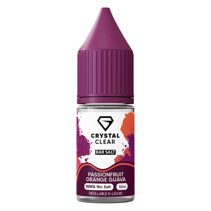 Crystal Clear Bar Salt 10ml 10mg (50VG/50PG)