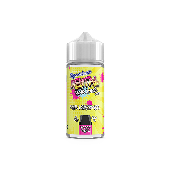 Discount Signature Mental Bar Juice 100ml Shortfill   (50PG/50VG)