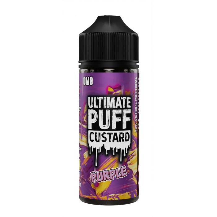 Discount Ultimate Puff Custard  100ml Shortfill