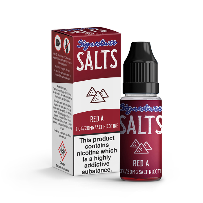 20mg Signature Salts By Signature Vapours 10ml Nic Salt (50VG/50PG) (BUY 1 GET 1 FREE)