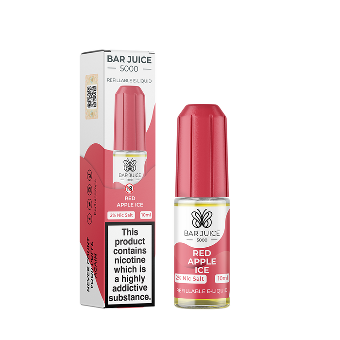 Bar Juice 5000 Nic Salts 10ml (40VG/60PG)10mg 