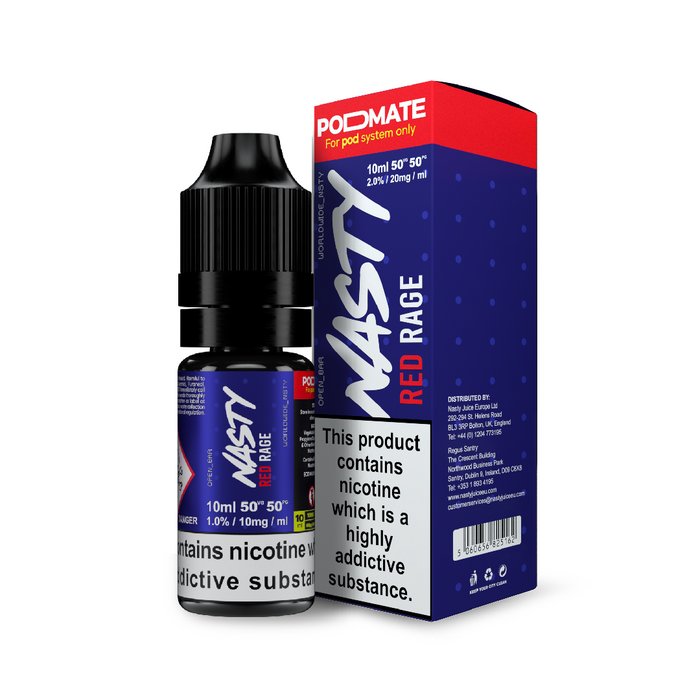 10mg Nasty Pod Mate 10ml Nic Salts (50VG/50PG)