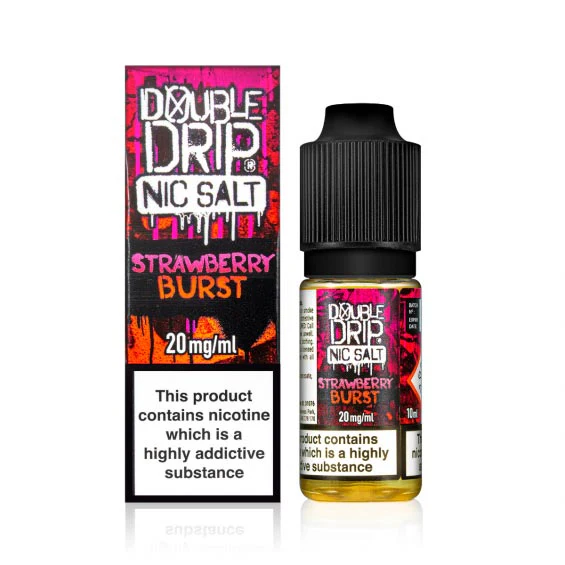 20MG Double Drip 10ML Flavoured Nic Salts E Liquid