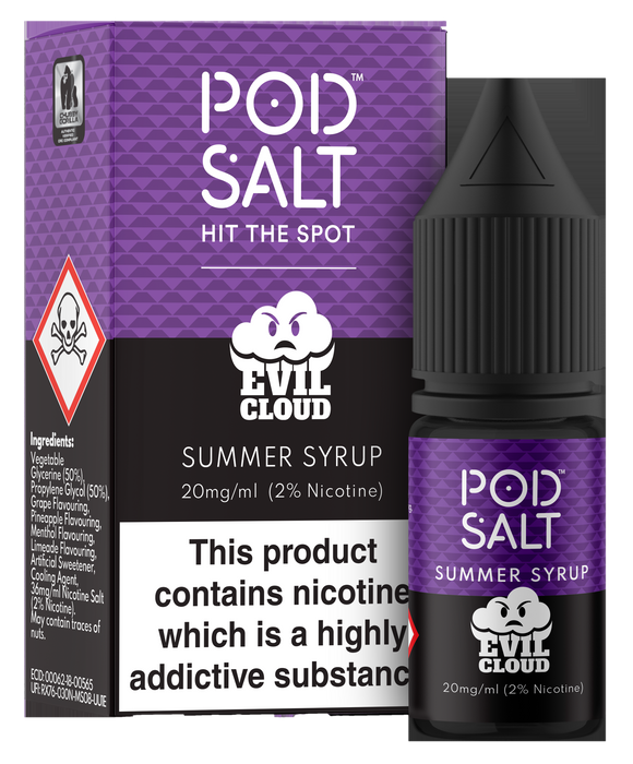 20mg Pod Salt Fusions 10ml Nic Salt (50VG/50PG)