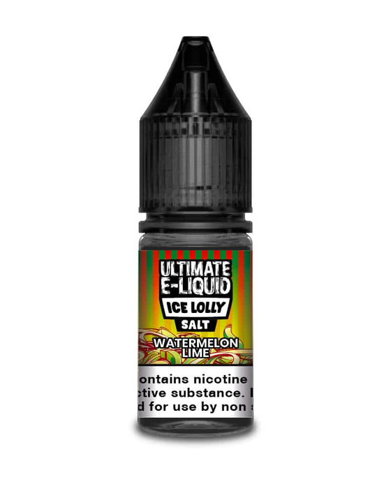 Exclusive Ultimate E-liquid  Ice Lolly Nic Salts 10ml