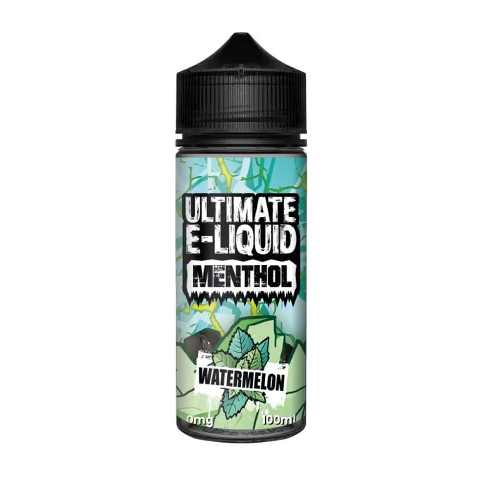 Sale Ultimate E-liquid Menthol by Ultimate Puff 100ml Shortfill