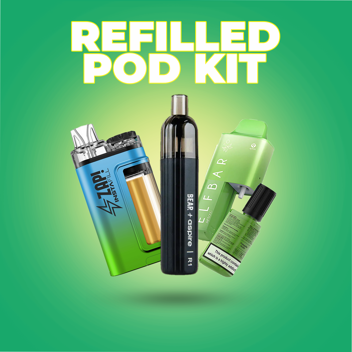 best Refillable Vape pod kit
