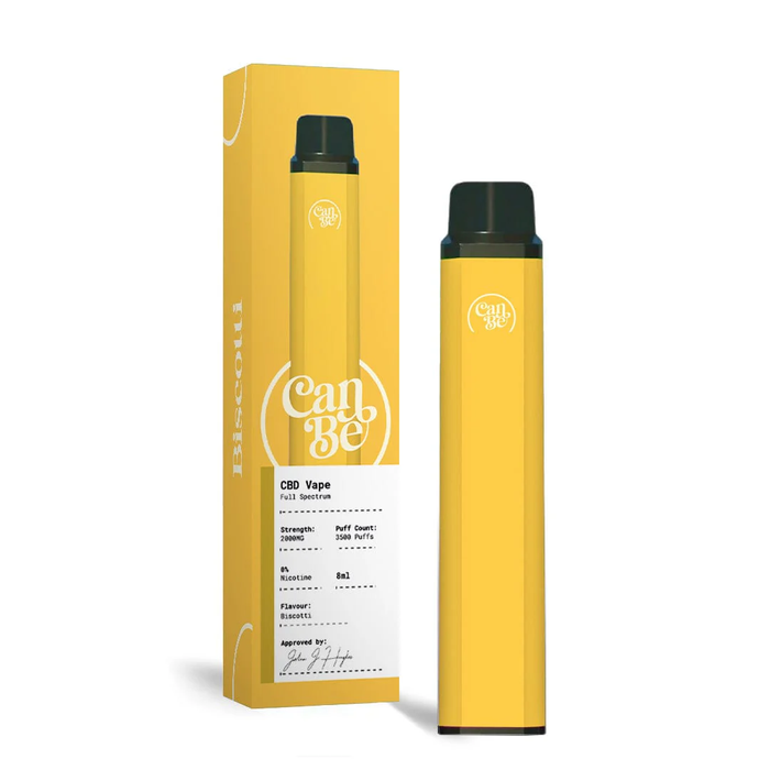 Shop Now CanBe  CBD Disposable Vape Device 3500 Puffs