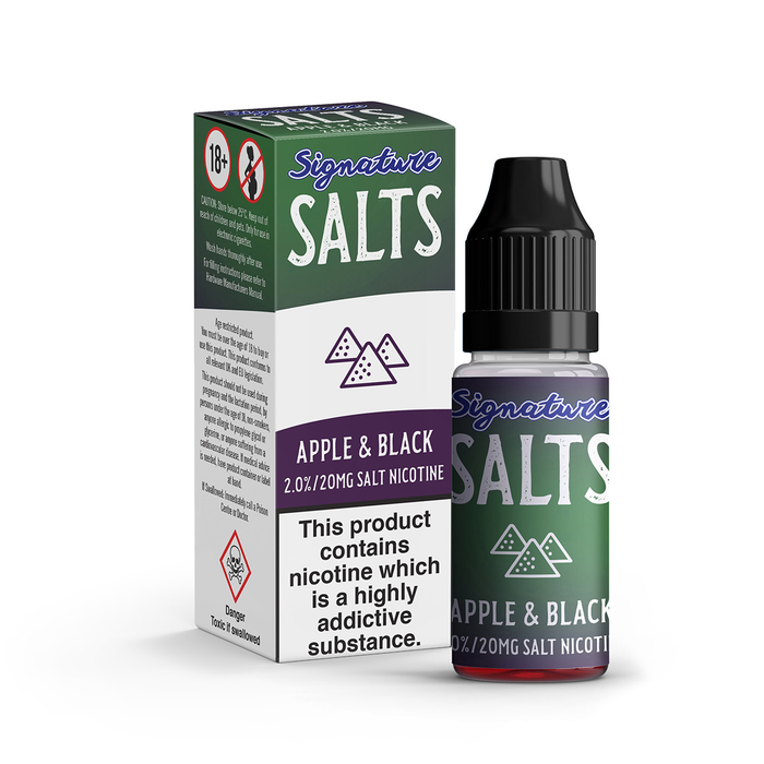 20mg Signature Salts By Signature Vapours 10ml Nic Salt (50VG/50PG) (BUY 1 GET 1 FREE)