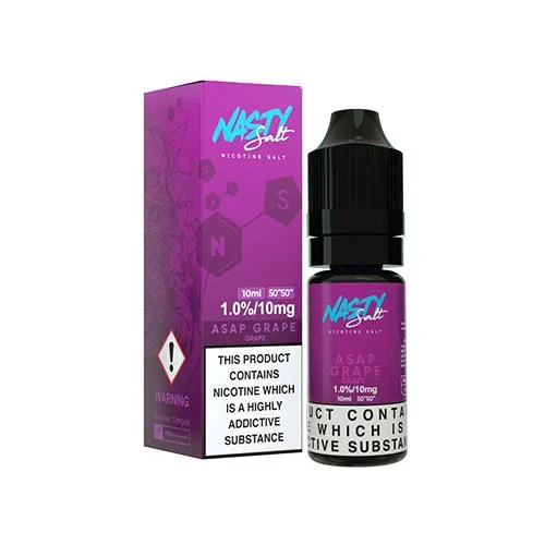 Nasty Salts 10ml Nic Salts (50VG/50PG) 20mg