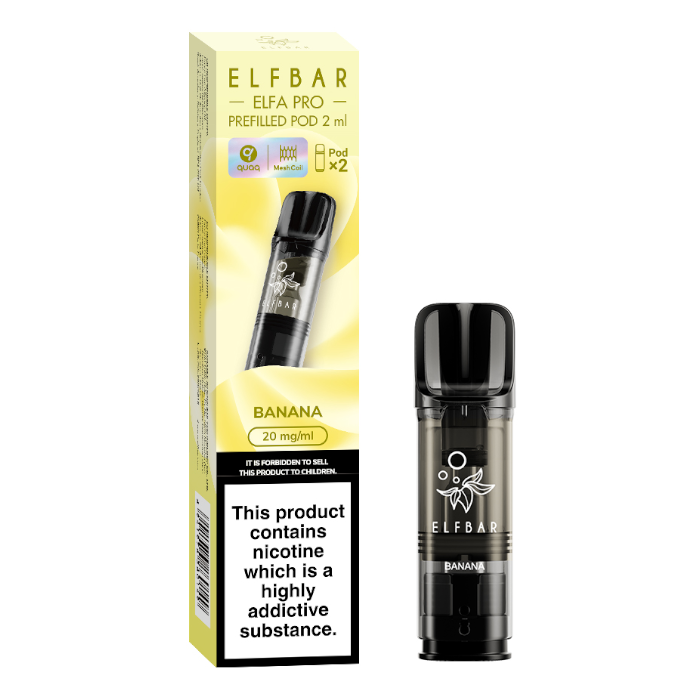 Sale ELF Bar ELFA Pro  Replacement Prefilled Pods - 2ml