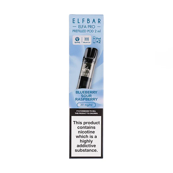 Limited ELF Bar ELFA Pro  Replacement Prefilled Pods - 2ml