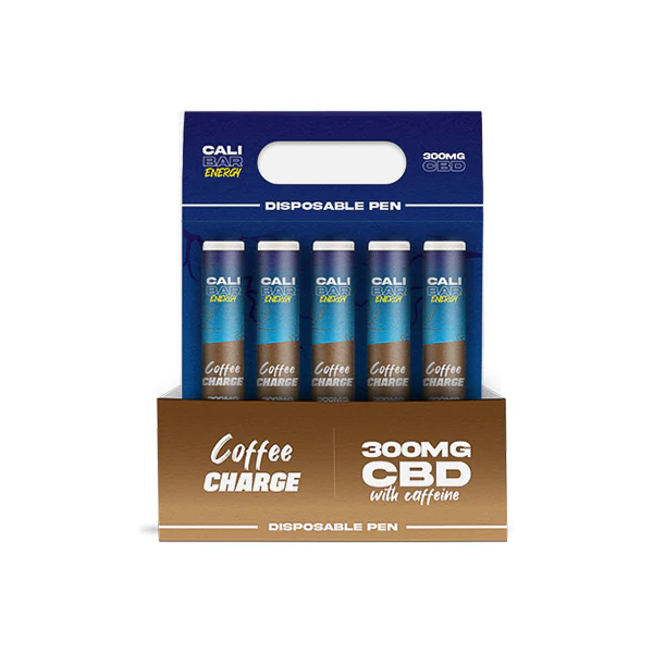 Shop Now CALI BAR ENERGY with Caffeine Full Spectrum  CBD Vape Disposable