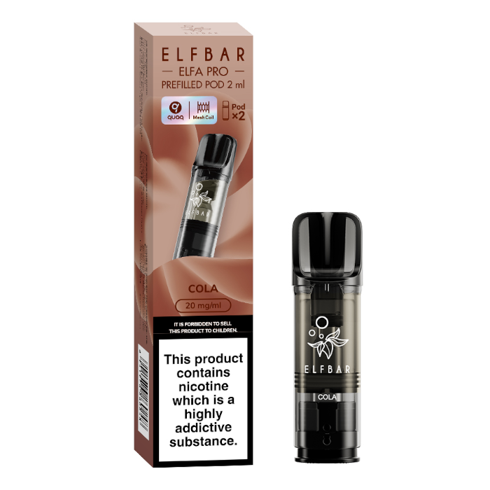 Offer ELF Bar ELFA Pro  Replacement Prefilled Pods - 2ml