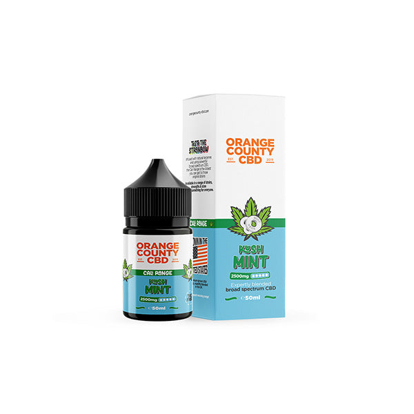 Best Orange County CBD Cali Range  CBD 50ml E-liquid