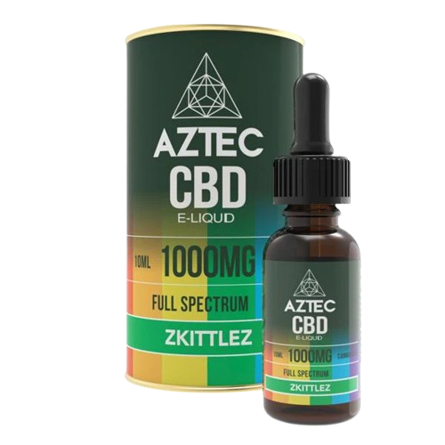 Aztec CBD 1000mg CBD Vaping Liquid 10ml (50PG/50VG)