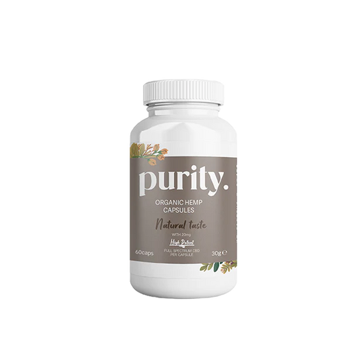 Offer Purity 1200mg Full-Spectrum High Potency CBD Capsules - 60 caps