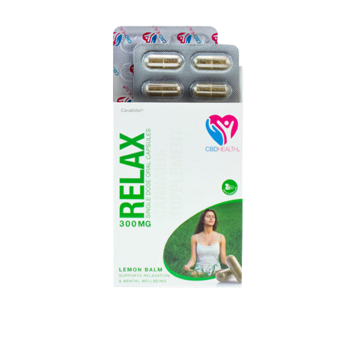 Offer CBD by British Cannabis 300mg CBD Oral Capsules 30 Caps - Relax