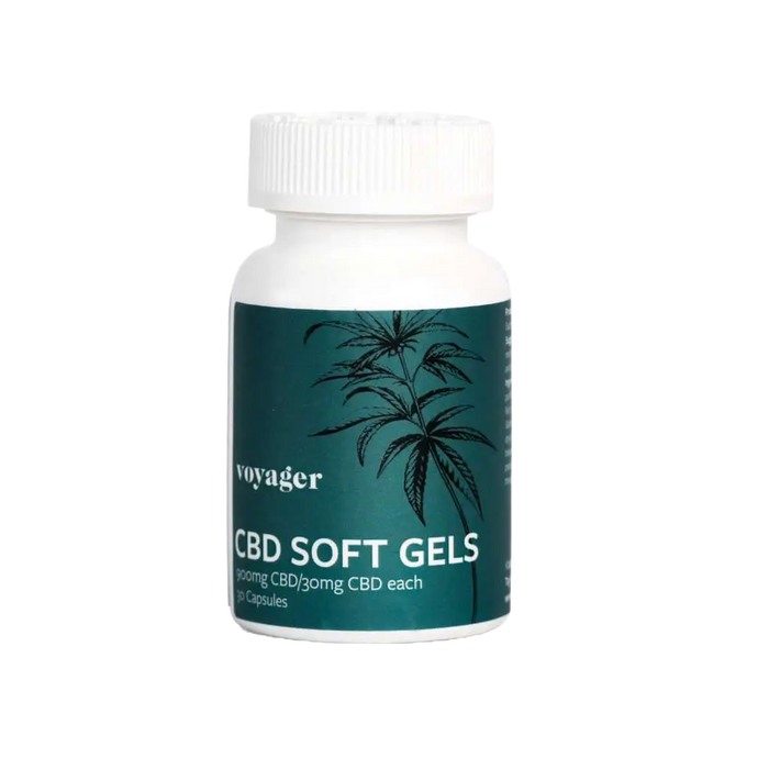 Sale Voyager 900mg CBD Soft Gels - 30 Caps