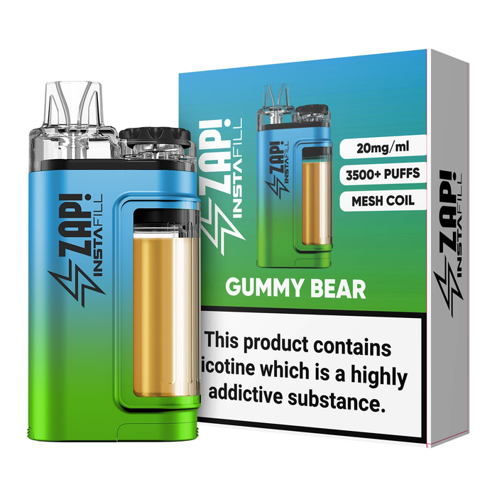 Discount Zap! Instafill  Disposable Vape Kit 3500 Puffs