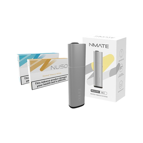 NUSO Heated Tobacco Sticks Starter Kit Pack (Free Nmate Device)