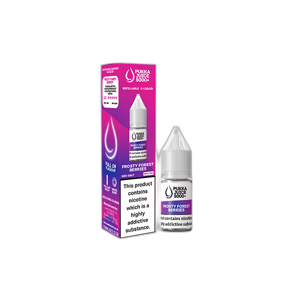 Pukka Juice 5000+ 10ml Nic Salt 10mg  (50VG/50PG)