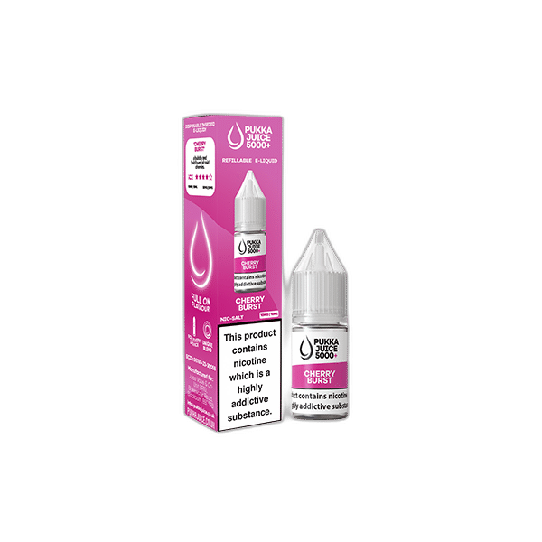 Pukka Juice 5000+ 10ml Nic Salt 10mg  (50VG/50PG)