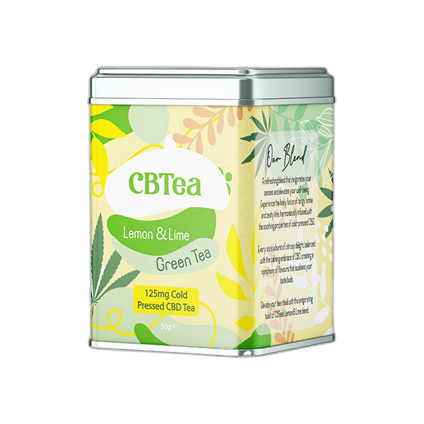 Discount CBTea  Cold Pressed Full Spectrum CBD Lemon & Lime - 50g