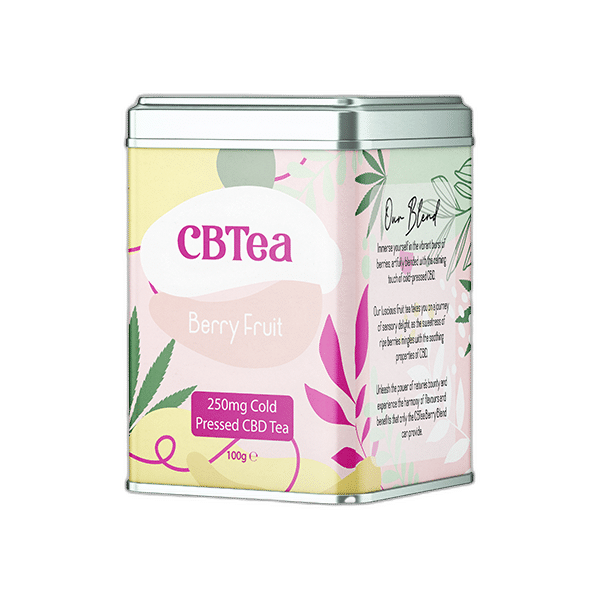 Limited CBTea  Cold Pressed Full Spectrum CBD Berry Fruit - 100g