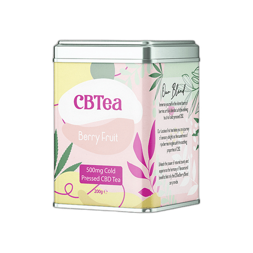 Sale CBTea  Cold Pressed Full Spectrum CBD Berry Fruit Tea - 200g