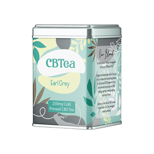 Buy Now CBTea  Cold Pressed Full Spectrum CBD Earl Grey Tea - 100g