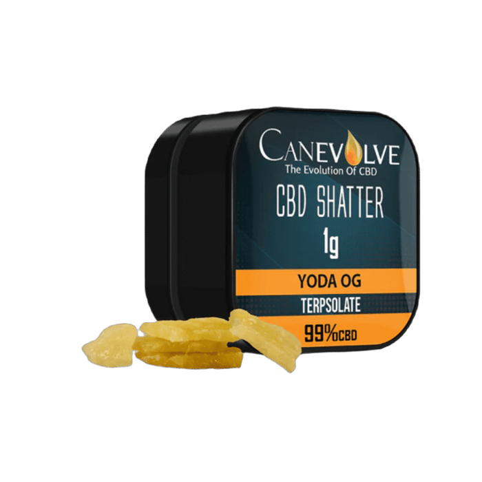 Buy Now Canevolve 99% CBD Shatter - 1g