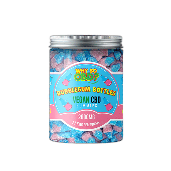 Discount Why So CBD?  Broad Spectrum CBD Large Vegan Gummies - 11 Flavours