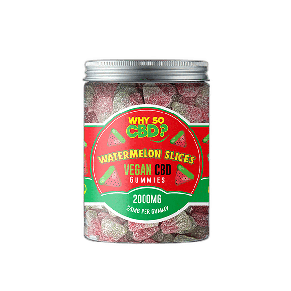 Sale Why So CBD?  Broad Spectrum CBD Large Vegan Gummies - 11 Flavours