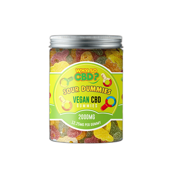 Buy Now Why So CBD?  Broad Spectrum CBD Large Vegan Gummies - 11 Flavours