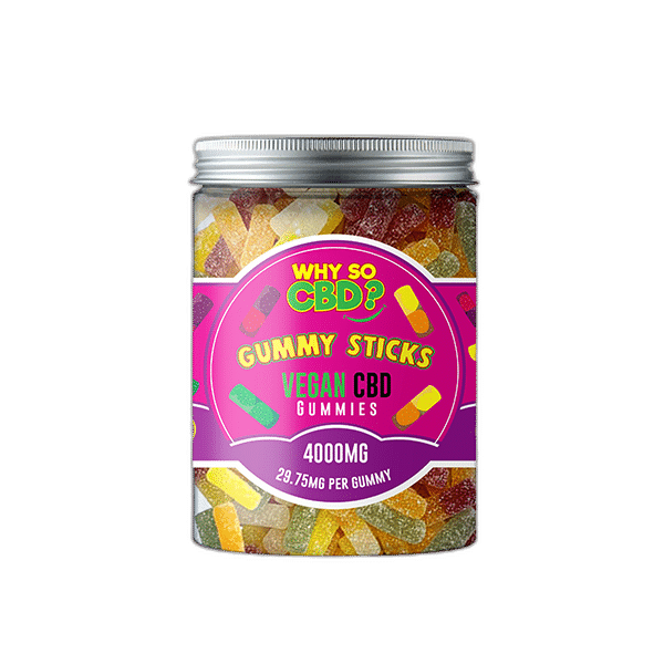 Buy Now Why So CBD?  Broad Spectrum CBD Large Vegan Gummies - 11 Flavours