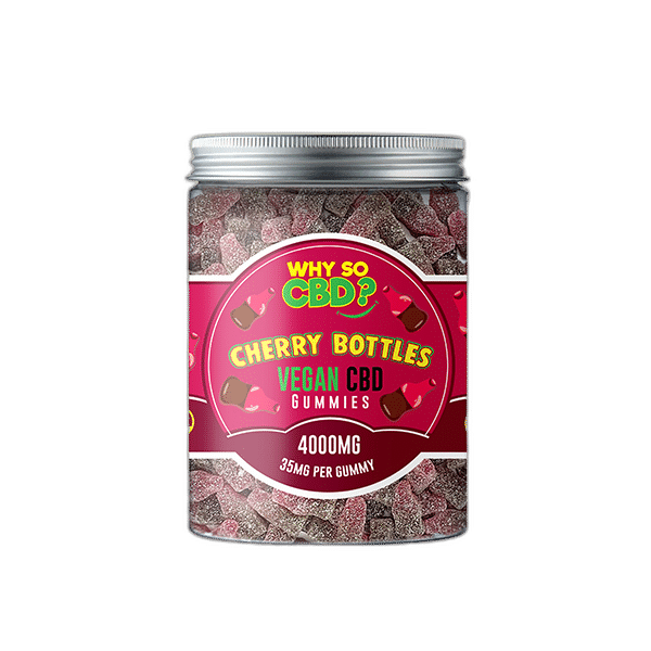 Exclusive Why So CBD?  Broad Spectrum CBD Large Vegan Gummies - 11 Flavours