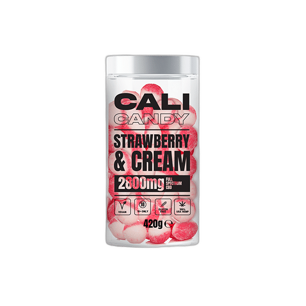 Limited CALI CANDY MAX  Full Spectrum CBD Vegan Sweets  - 10 Flavours