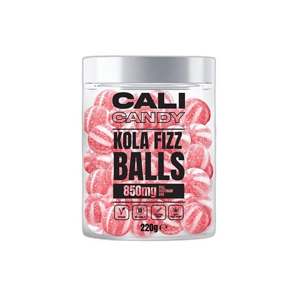 Discount CALI CANDY  Full Spectrum CBD Vegan Sweets (Small) - 10 Flavours