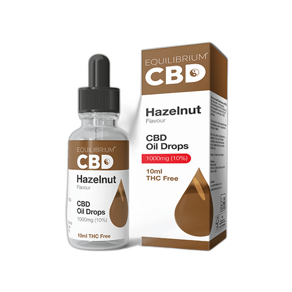 Best  Equilibrium CBD Oil 10ml - Hazelnut Flavour