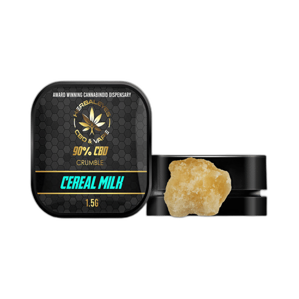 Offer Herbaleyes 90% CBD Cereal Milk Dab Slabs - 1.5g